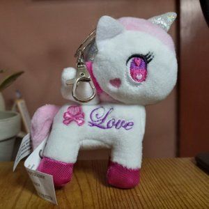 NWT Tokidoki Unicorno Lolopessa Plush Keychain